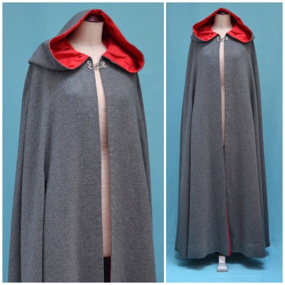 full length wool cape