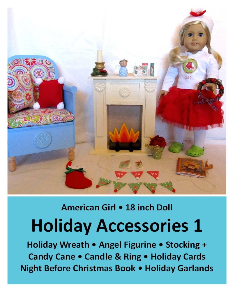 American Girl _ 18 inch Doll HOLIDAY ACCESSORIES 1 _ Limited