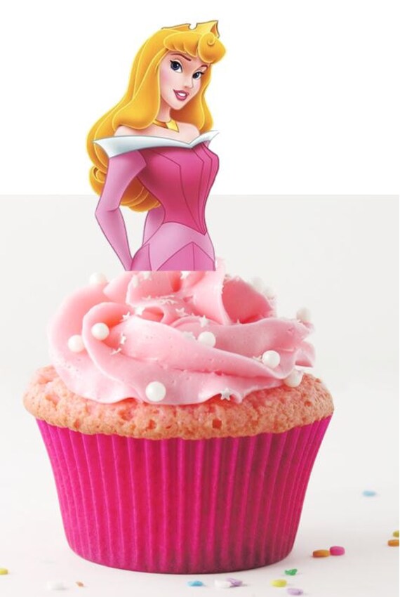 Your Cupcake is Her Dress Sleeping Beauty Aurora cupcake