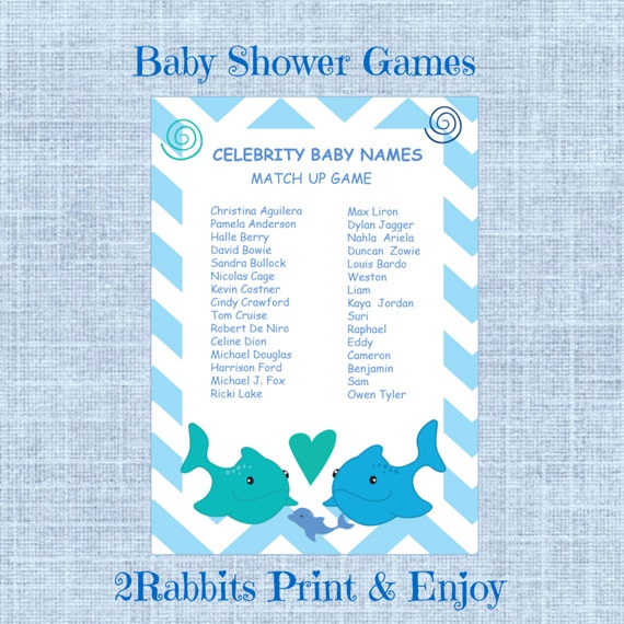 shower baby party themes the Shower Baby Celebrity Sea Baby Shower Dolphin Game Names Baby