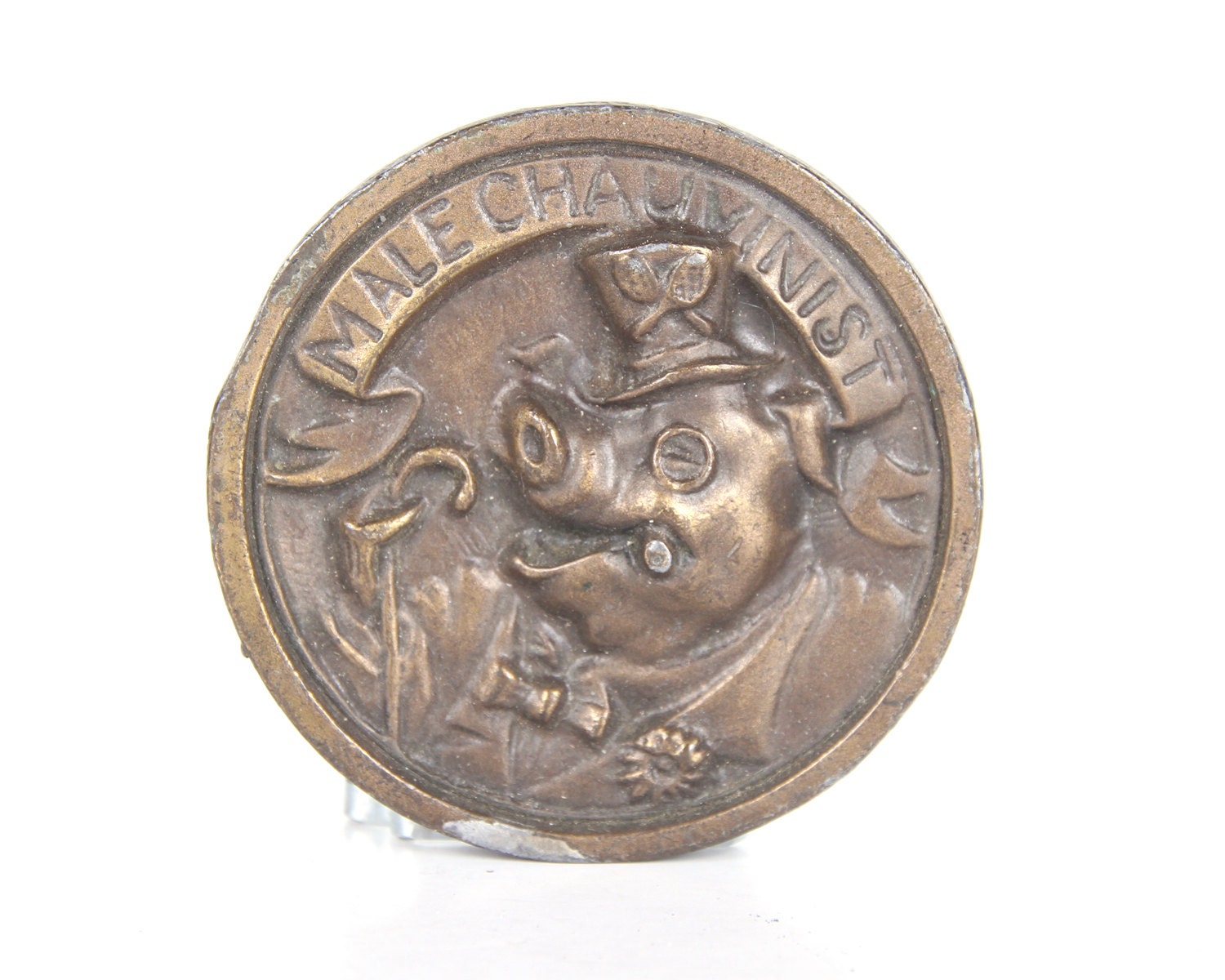 Mens Belt Buckle / Funny Belt Buckle / Round Belt by UrbanCuff