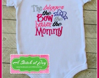 Image result for the bigger the bow the better the mom