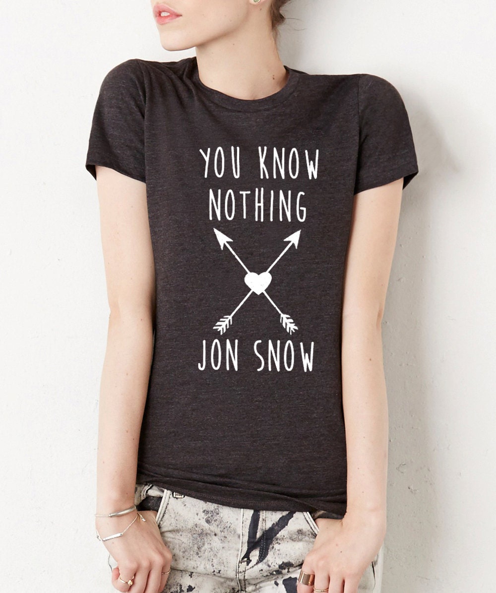 jon snow shirt