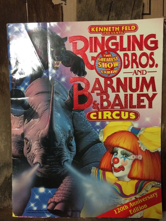 Items Similar To Ringling Brothers Barnum Bailey Circus Th