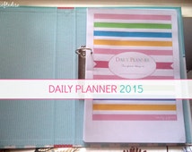 Unique 2015 planner related items | Etsy