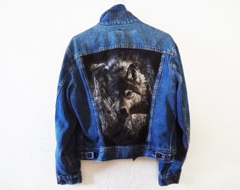Popular items for wolf jacket on Etsy
