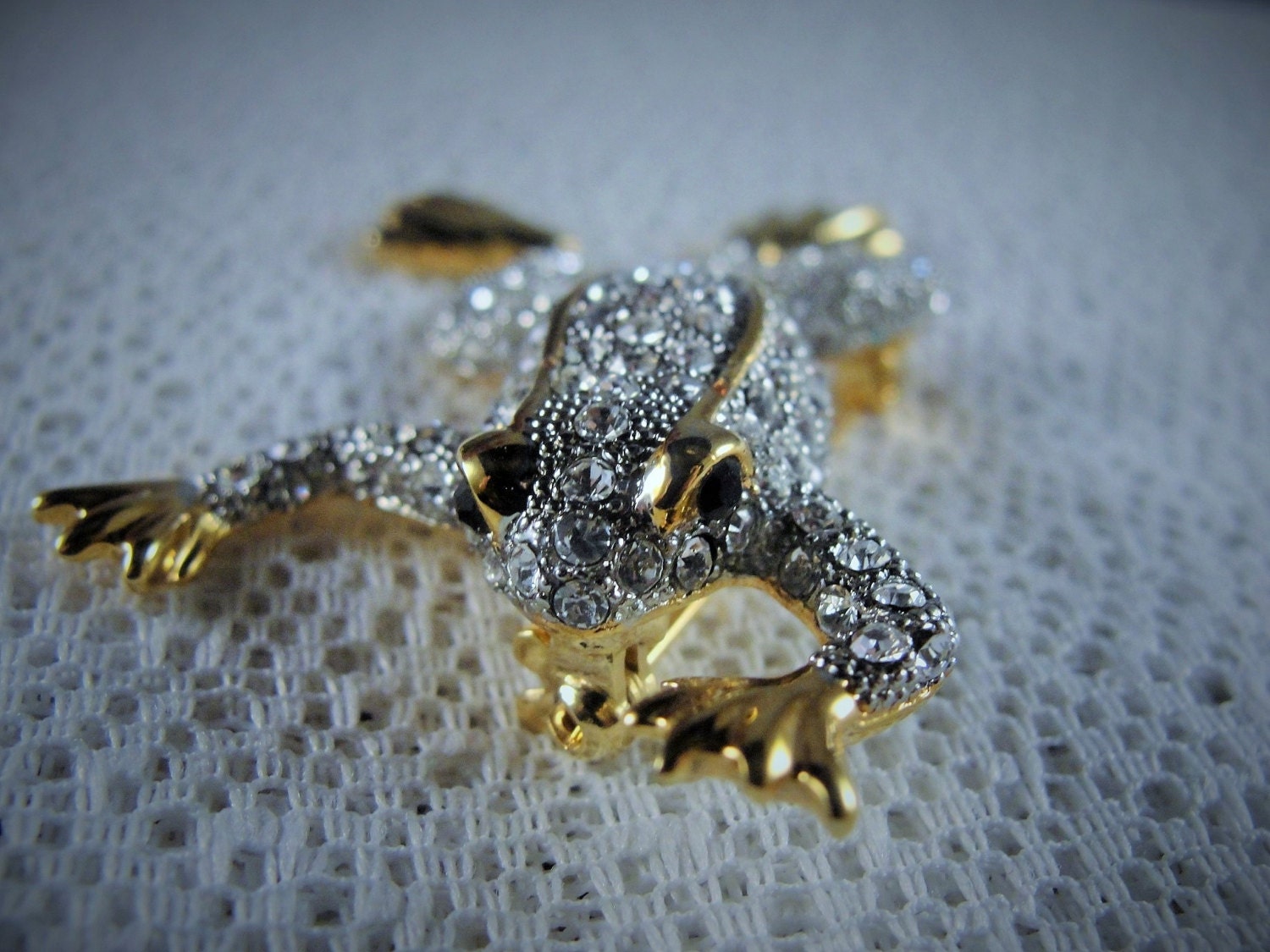 crystal frogs swarovski