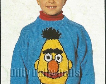 Sesame street sweater Etsy