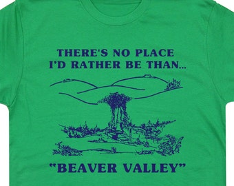 Beaver Valley Funny T Shirt Sex Sexual Slogan Tee Retro Vintage Offensive Tee Rude Graphic