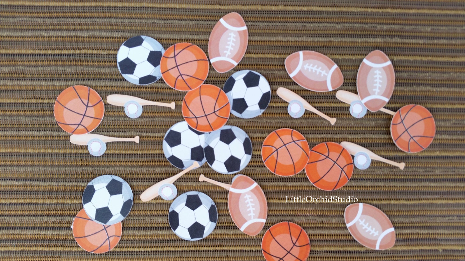 All Sports Confetti/ Sports theme baby shower/ Its a boy/
