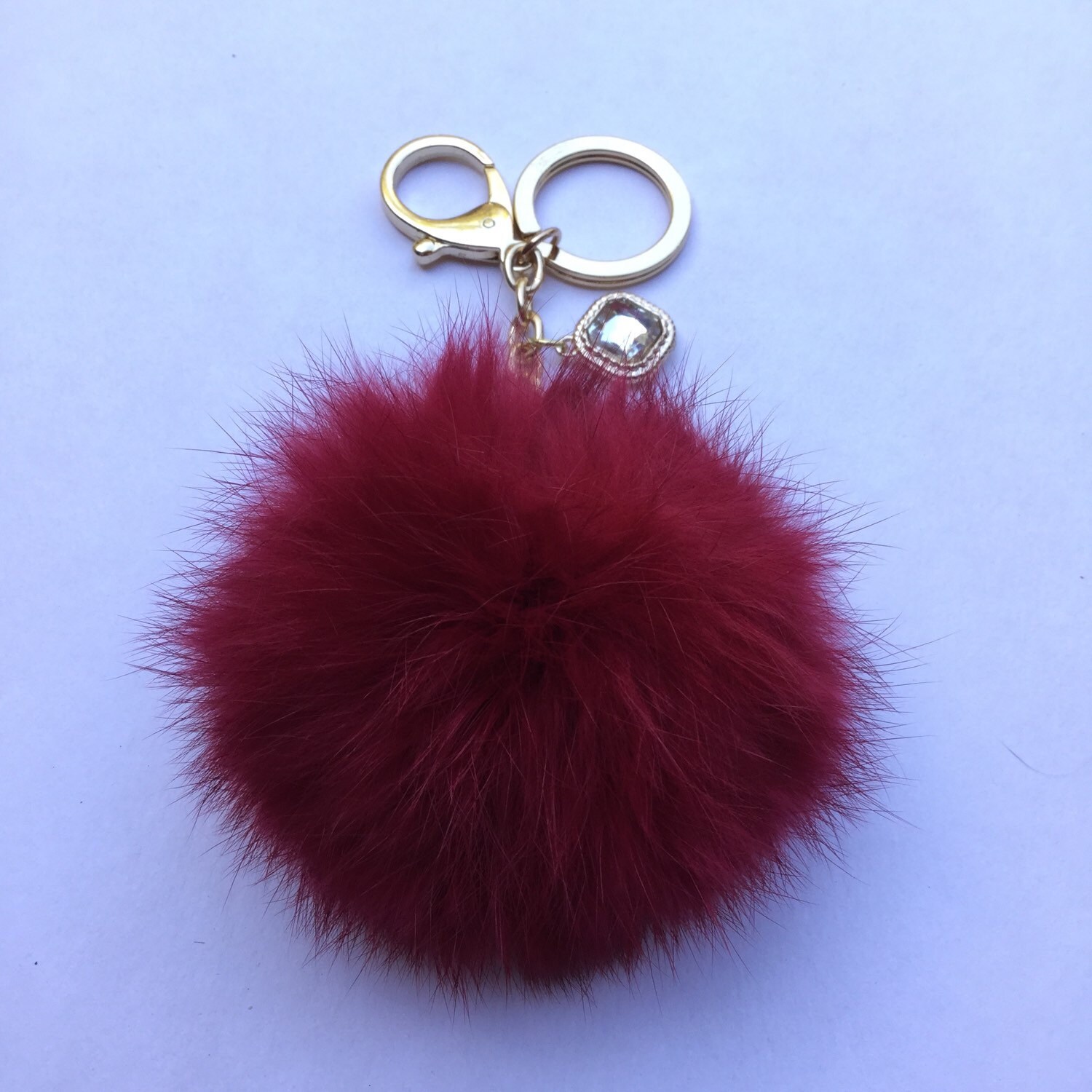 burgundy pom pom keychain pom color YogaStudio55 keychain tone pom by New Burgundy fur Fur burgundy pom pom keychain pom color YogaStudio55 keychain tone pom by New Burgundy fur Fur