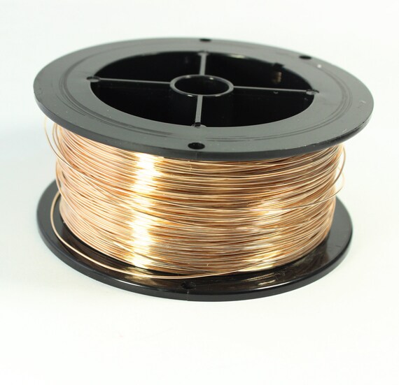 Phosphor Bronze 16 Wire 16 Gauge Round Wire by SamsStashofSupplies