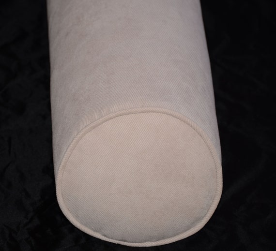 8x30 Round Bolster Pillow Cover and Insert 8 Round X