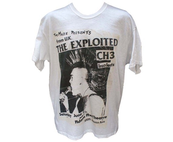 the exploited t shirt