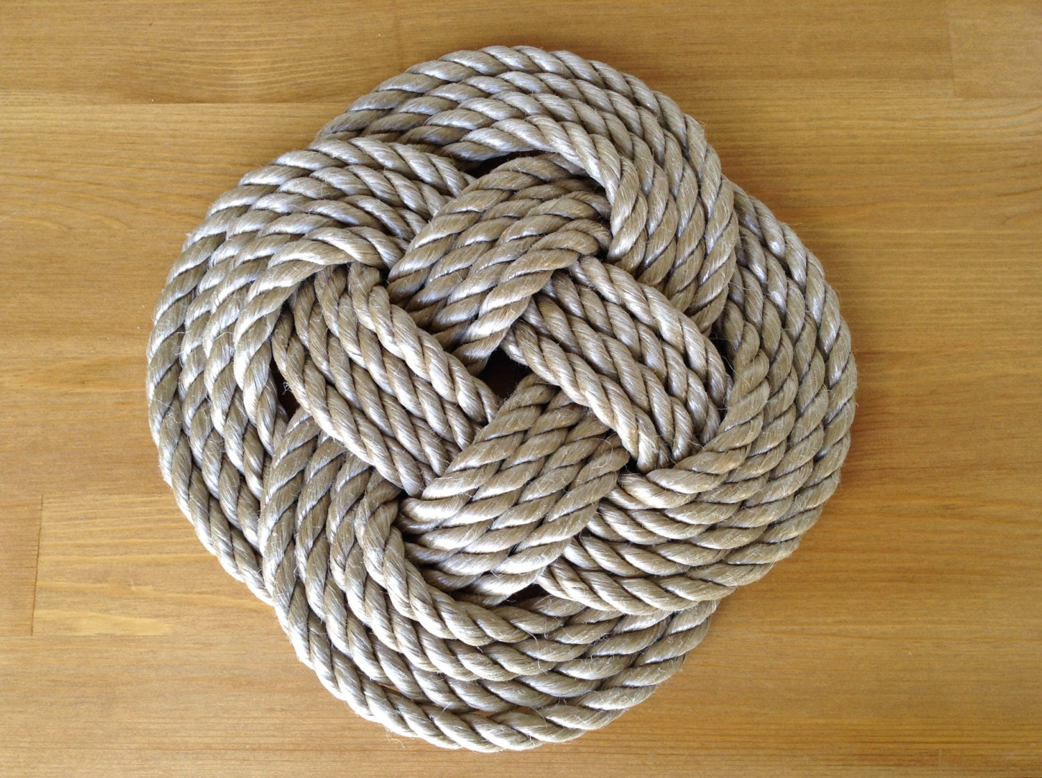 CLEARANCE Nautical Rope HandWoven Celtic by GrayAnchorDesigns