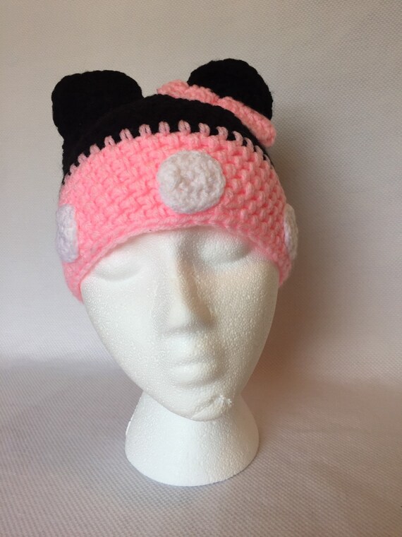 beanie with ears by KissingTreeCreations on Etsy