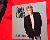 BRYAN ADAMS 1981 LP You Want It-You Got It Vinyl 33 1/3 record