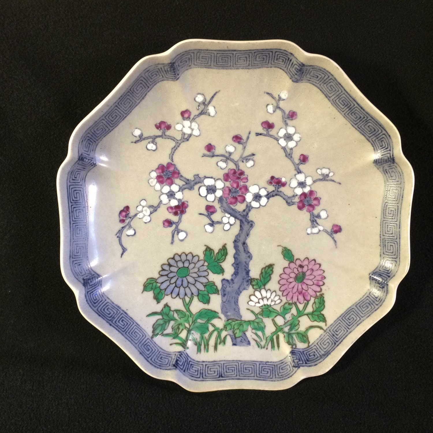 Vintage Nora Fenton Design Japanese Porcelain Plate