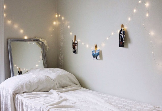  Bedroom  fairy  lights  Bedroom  decor  Hanging by ElectricCrowns