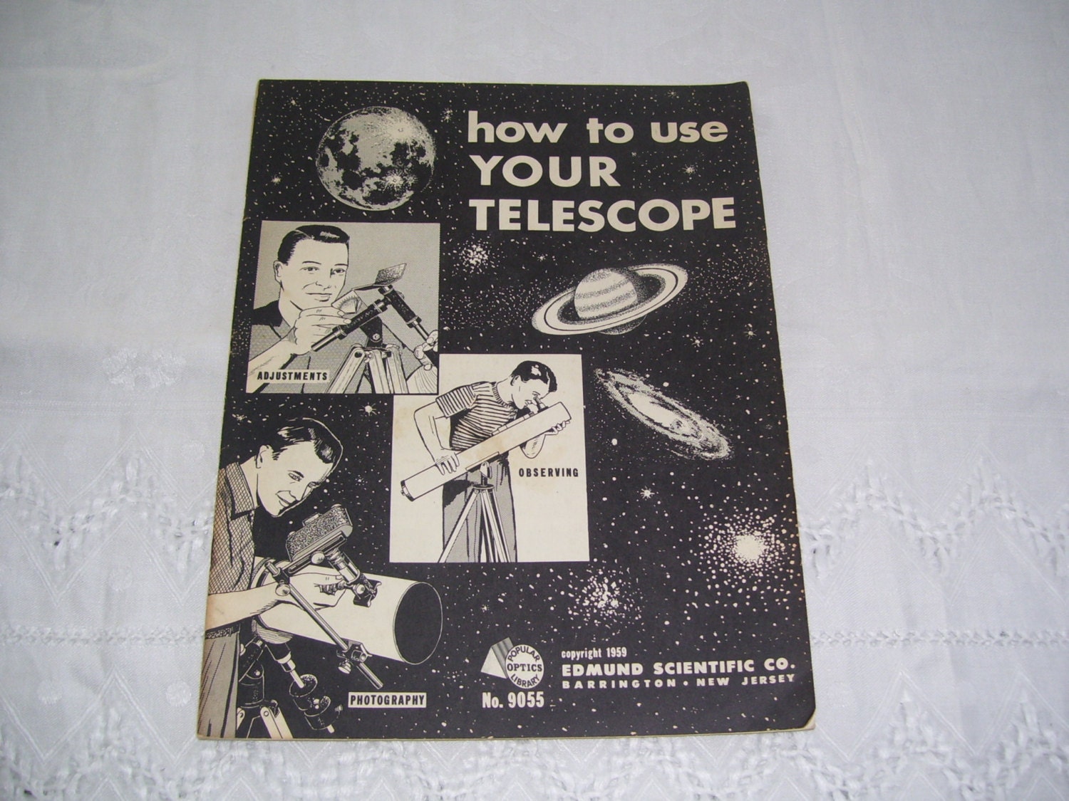 How To Use Your Telescope Edmund Scientific Co. 1959 No. 9055