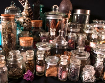 Ritual Herbs Apothecary Witch's Cabinet (P-Z)