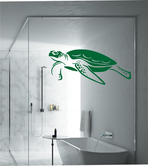 Sea Turtle Wall Decal Sticker Art Decor Bedroom by StateOfTheWall