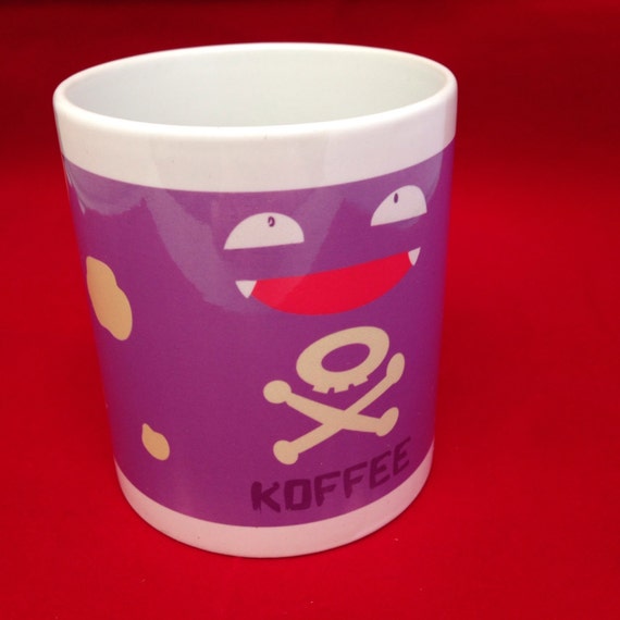 Pokemon Inspired 'Koffee' funny Mug by CraftyArtsShop on Etsy