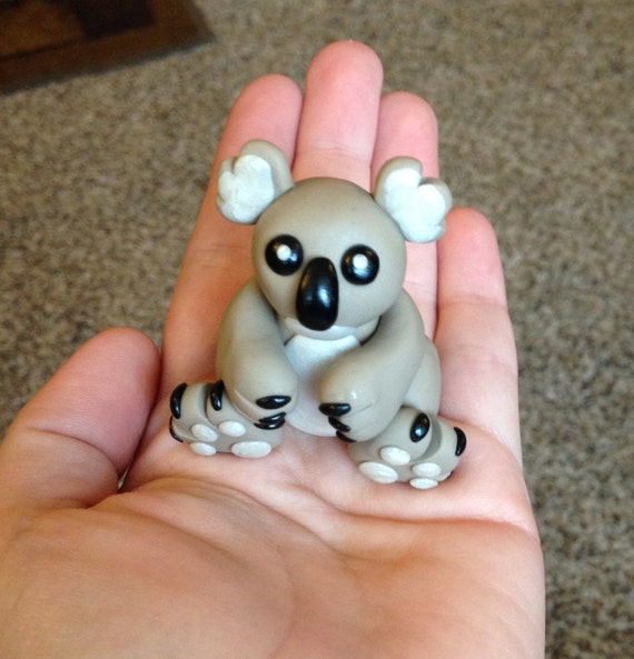 Koala polymer clay koala cute koala