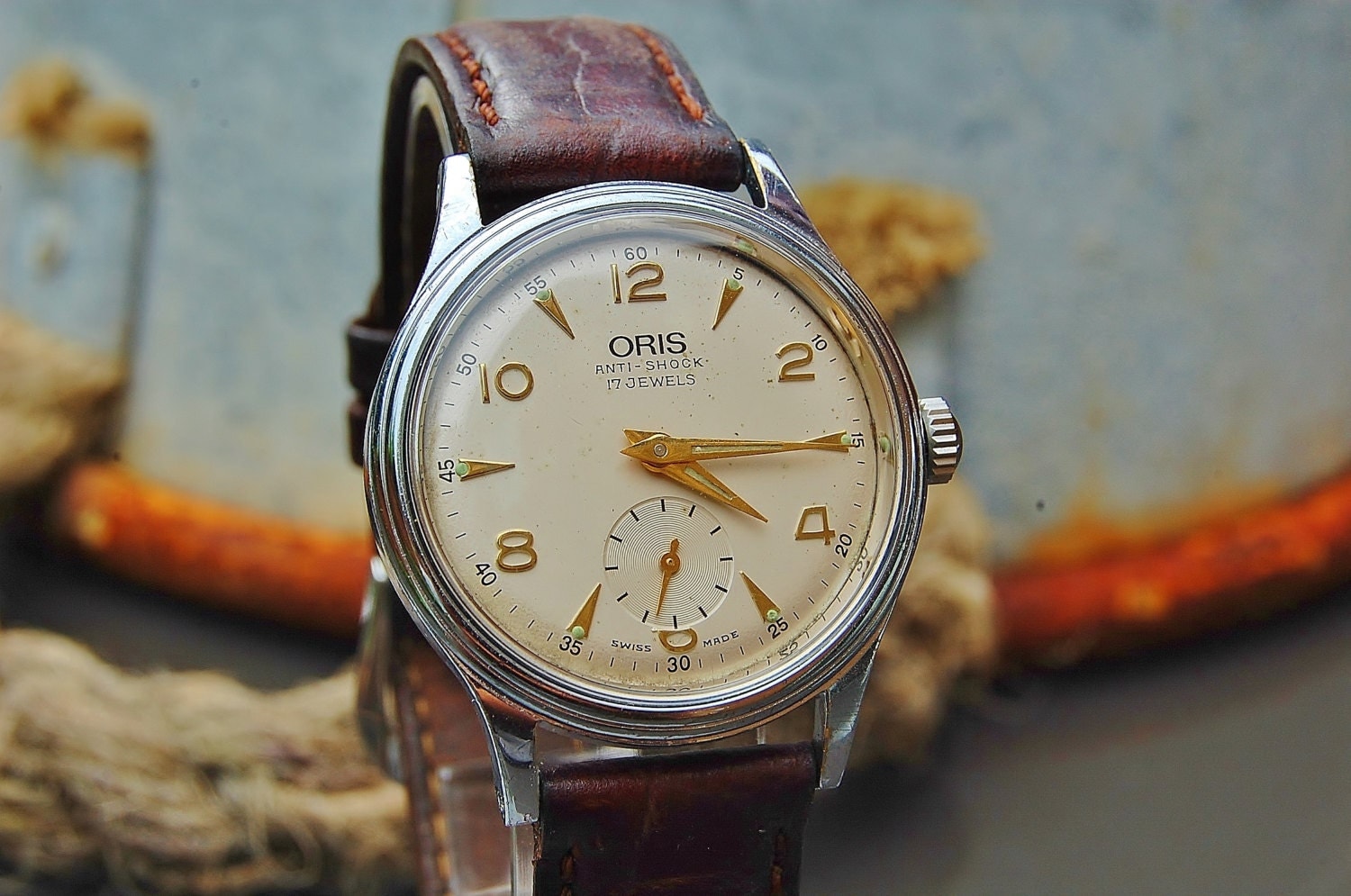 Vintage oris watches 17 store jewels