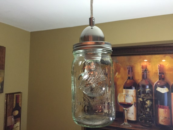 canopy bar light pendant Mason light  Jar  Mason Lighting  Jar  Mason Pendant  Jar  Light