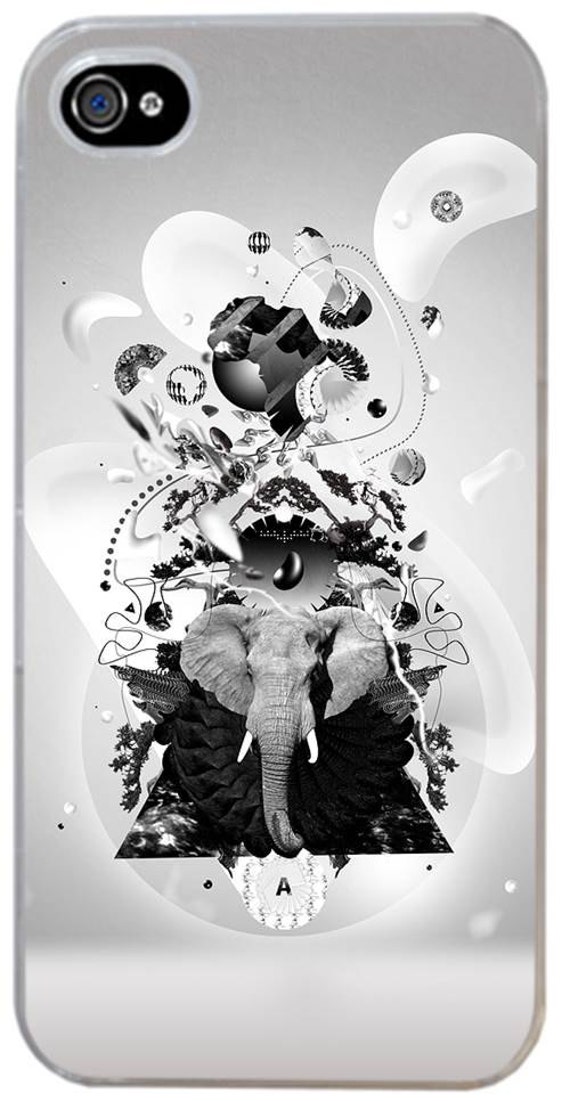 MODERN ART Phone Case for iPhone Hand Made by lovecreationUK