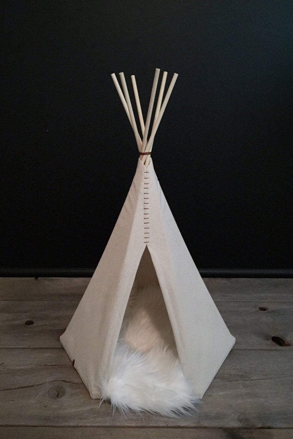 Handcrafted Native American Pet Teepee by CrownandAnchor2015