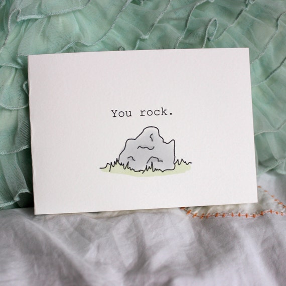 You Rock Card