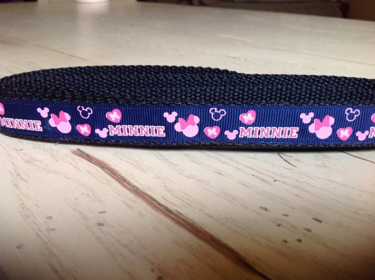 3/4 Wide Five and a Half Feet Long Navy & by BarksBowsAndCollars