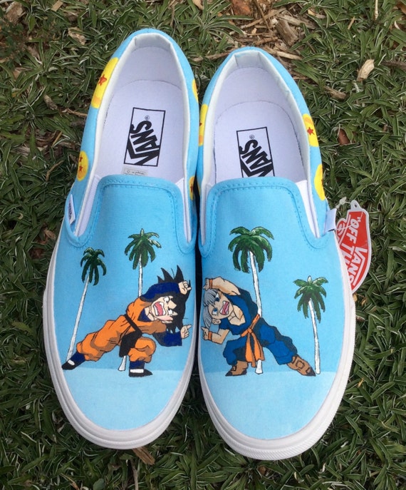 Dragonball Z Custom HandPainted Shoes // Vans or Standard
