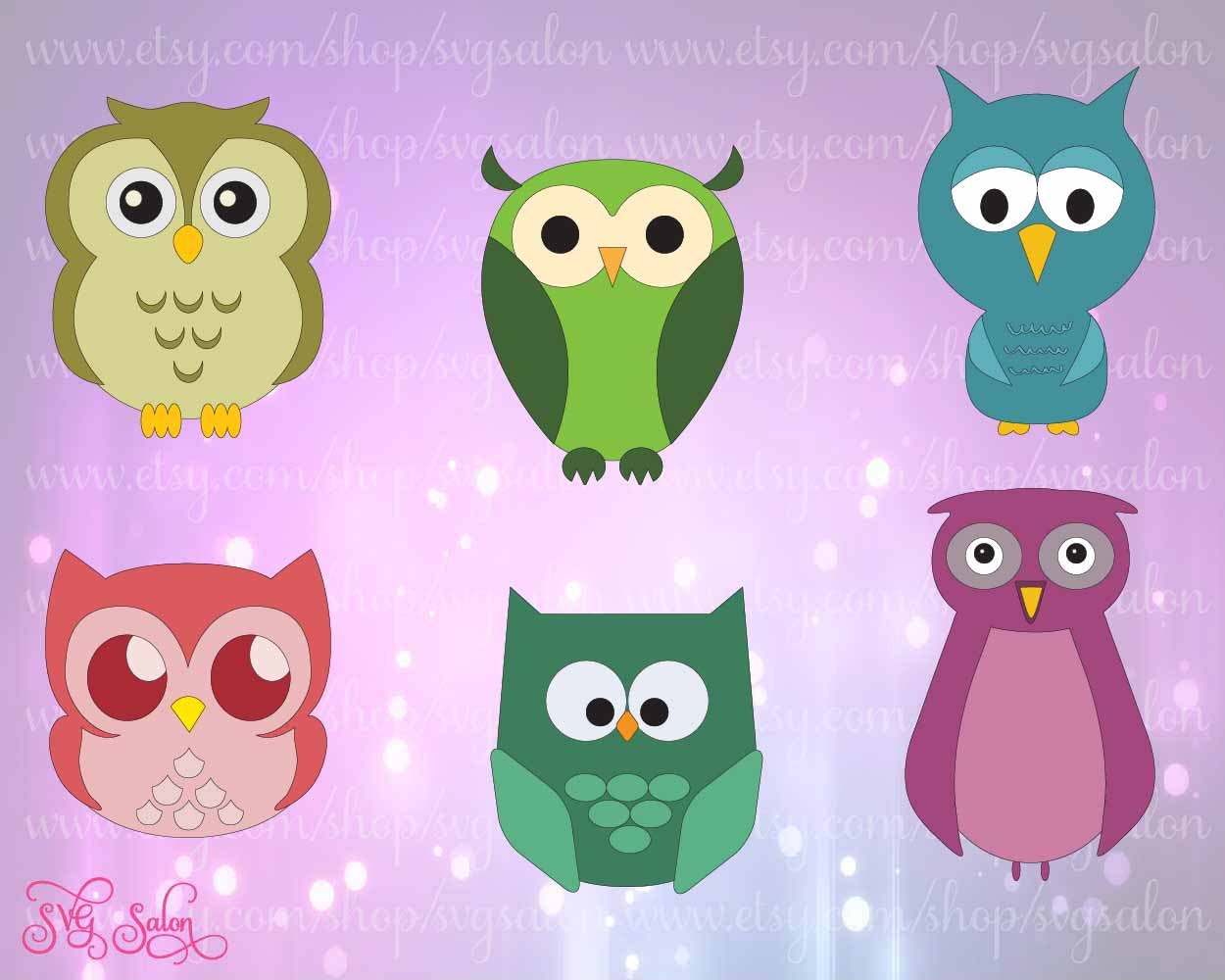 Download Baby Owl Layered Cutting File Set in Svg Eps Dxf and by ...