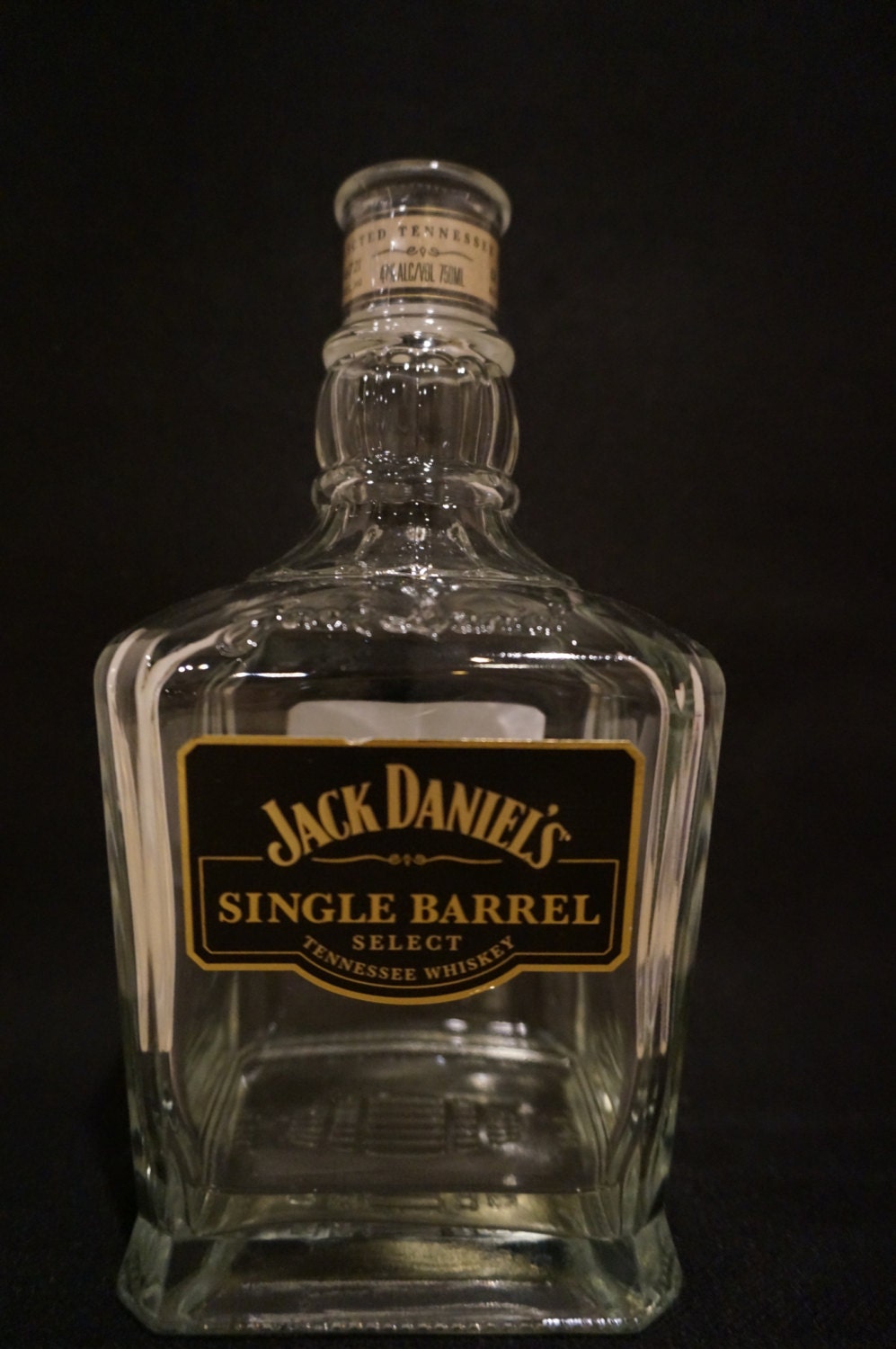Empty Jack Daniel's Single Barrel Whisky Bottle by BuytheBottle