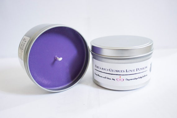 Fred and George's Love Potion (Cherry Blossom and Citrus) - 8 oz Soy Candle