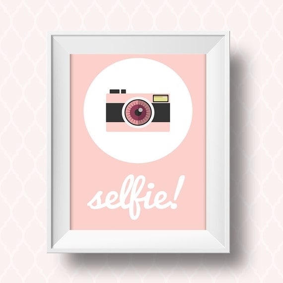 selfie posters selfie sign selfie frame hipster poster