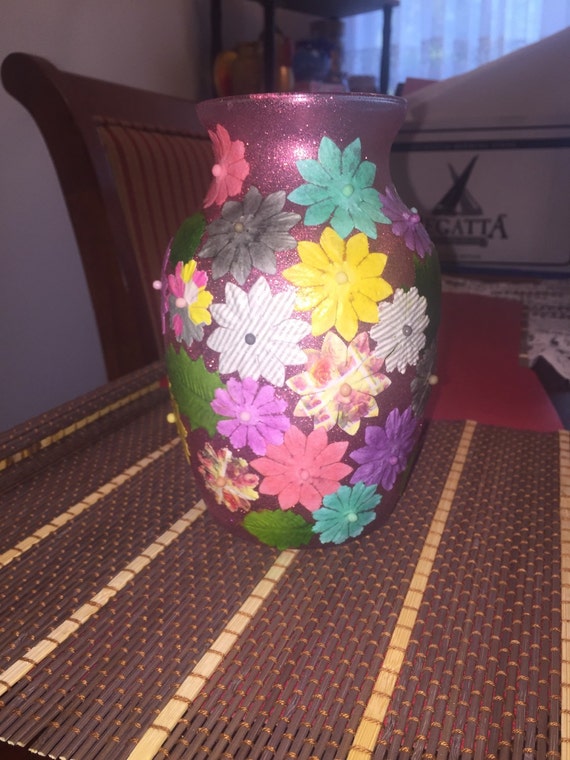 Unique custom vases by CreativeGlassbyMaya on Etsy