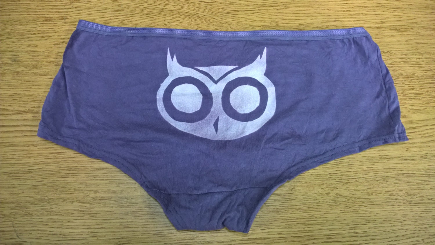 Owl Design Bleached Panties by BleachedBearShirts on Etsy