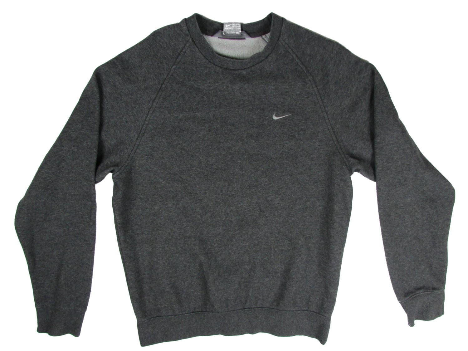 VINTAGE NIKE SWEATSHIRT Grey Retro 90s Sports Jumper Size