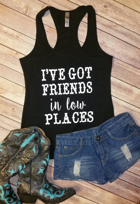 Download I've Got Friends in Low Places Terry Racerback Tank