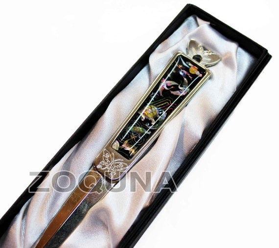 Unique Letter Opener Handcrafted Envelope Sword Knife by ZOQUNA