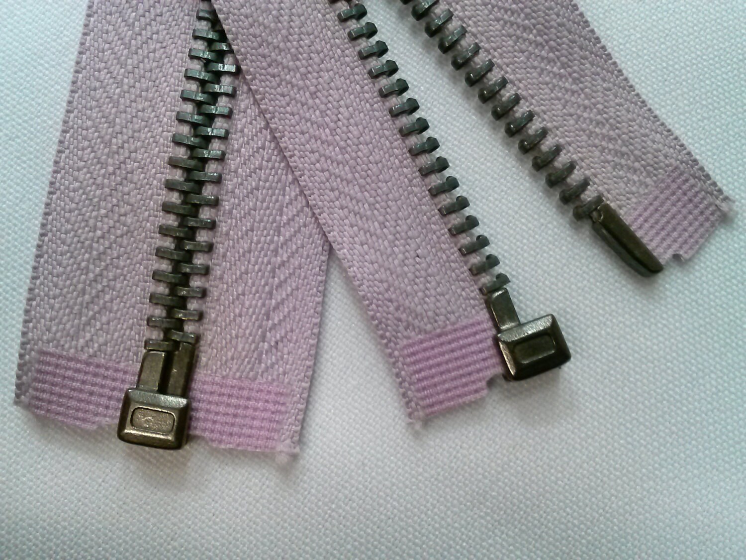 SEPARATING Metal Zippers 19 Inches 5 Antique Nickel by ZipUpZipper