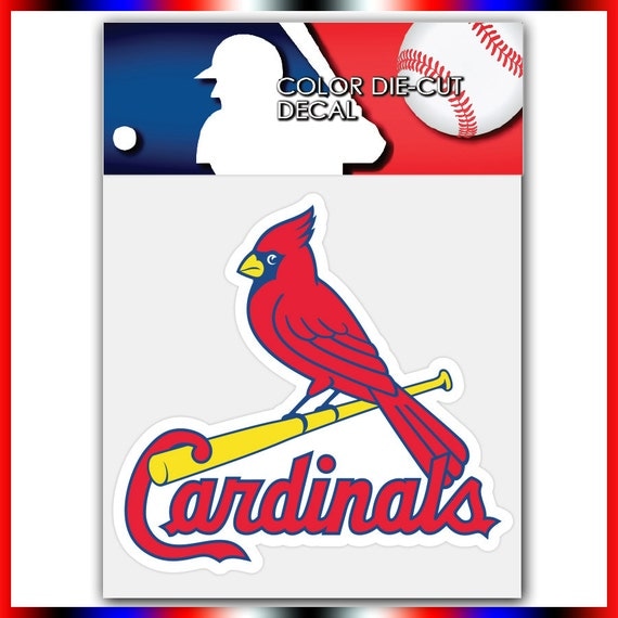 St. Louis Cardinals MLB Logo Decal Self Adhesive by StickerForFun