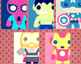 Avengers nursery | Etsy