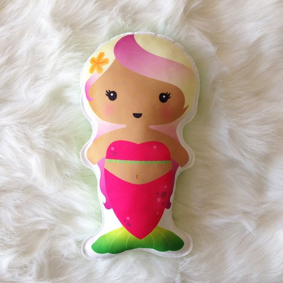 mermaid soft toy doll