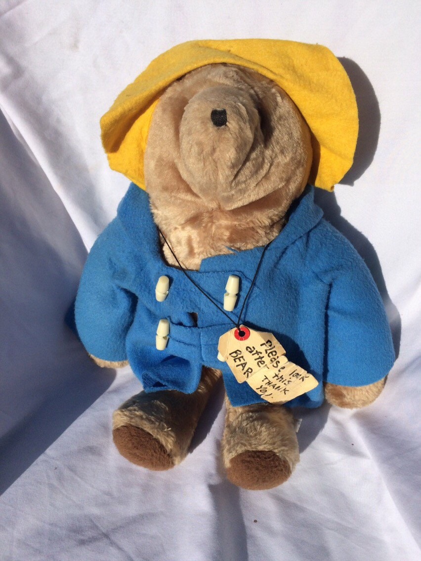 Paddington bear 1975 eden toys inc. large 22 plush by Klobugcloset