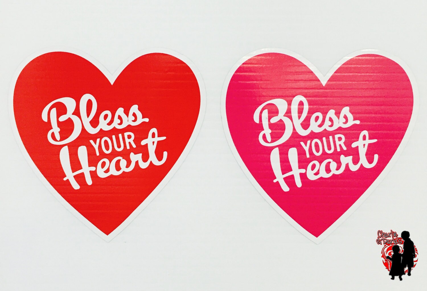Bless Your Heart Print Vinyl Decal by CharlieAndDarlas on Etsy
